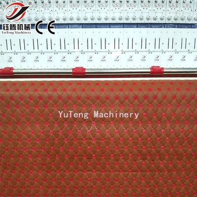 Alta velocità 900RPM Computerizzata Quilting Bordatura Machine Multi Head