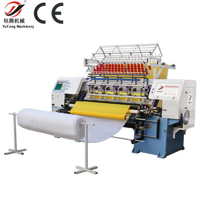 Macchina per coperte a cucitura a chiusura a aghi multi di alta produzione per letti e capi d'abbigliamento