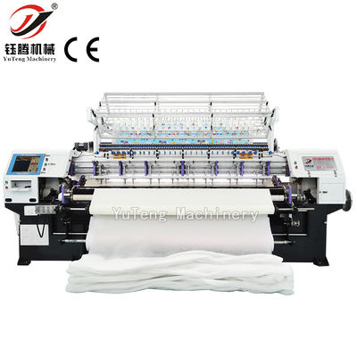 Macchina per la produzione di coperte computerizzate a più aghi ad alta velocità per copertura di divano