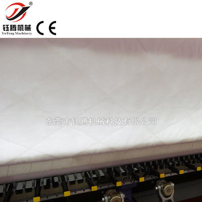 Macchina per la produzione di coperte computerizzate a più aghi ad alta velocità per copertura di divano