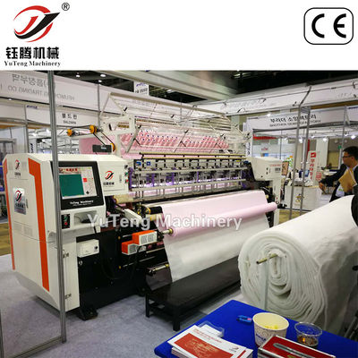 Macchine per il rivestimento di coperte industriali computerizzate a testa unica per la fabbricazione di tessuti domestici