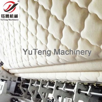 Alta velocità 2450mm Larghezza 100-1200r/min Multi Needle Quilting Machine per la fabbricazione di materassi con spessore massimo di cucitura 80MM