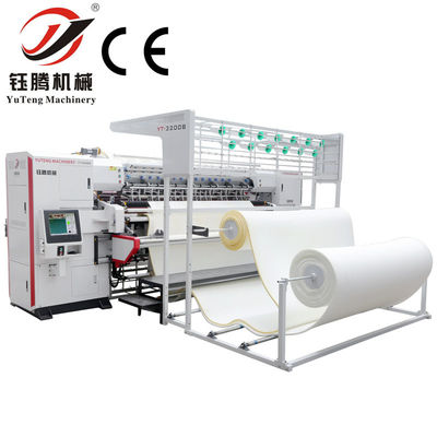 Alta velocità 2450mm Larghezza 100-1200r/min Multi Needle Quilting Machine per la fabbricazione di materassi con spessore massimo di cucitura 80MM