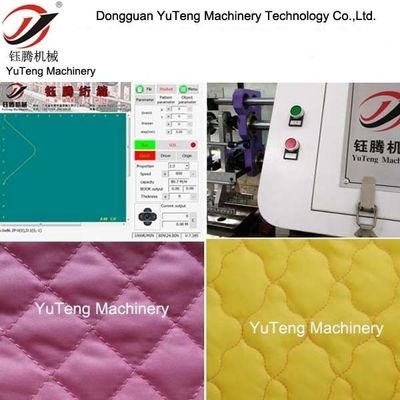 Yuteng Computerized Multi-Needle Flying Shuttle Quilting Machine per una produzione rapida