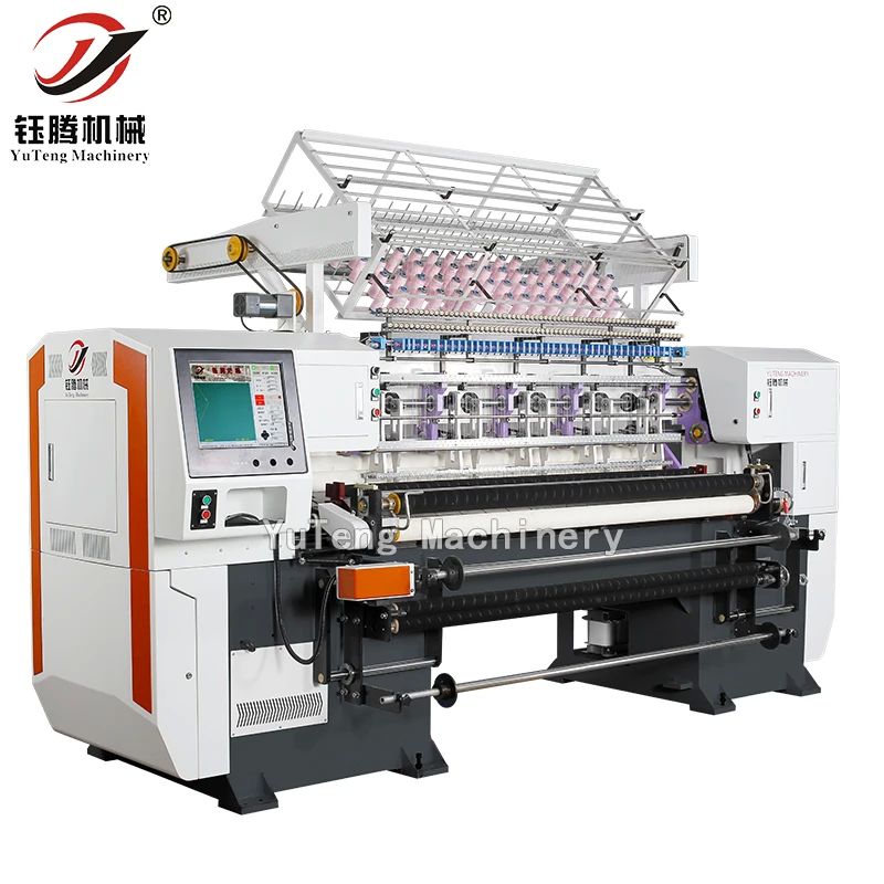 Yuteng Computerized Multi-Needle Flying Shuttle Quilting Machine per una produzione rapida