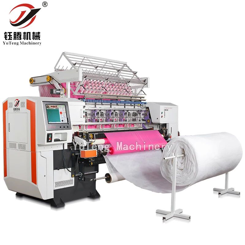 Utilizzo di fabbrica Computerizzata Automatica Shuttle Multi Needle Quilting Machine per la fabbricazione di abbigliamento Prodotto tessile domestico