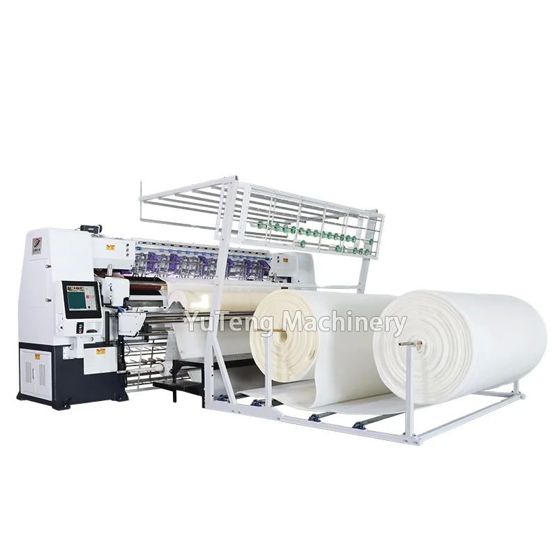 Macchina di produzione automatica di materassi per coperte confortevoli fino a 2450 mm di larghezza